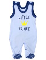 Baby Sweets 3 Teile Set Krone Little Prince blau 56 (Neugeborene) - 2