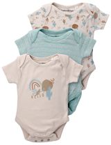 Homegrown Baby 3 Teile Body Regenbogen grün - 0