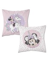 Disney Kissenbezug Minnie Mouse Sterne 40x40 cm weiß - 0