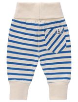 Ebbe Kids Hose Streifen beige Strong blue stripe 74 (6-9 Monate) - 1