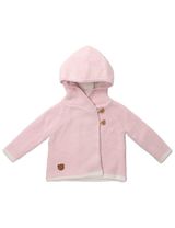 Rock A Bye Baby Boutique Strickjacke Strick Kapuze rosa 56/62 (0-3 Monate) - 0