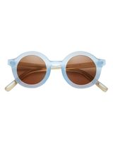 BabyMocs Sonnenbrille Rund 100% UV-Schutz (UV400) blau Onesize Kinder - 0