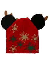 Disney Bonnet d'hiver Minnie Mouse Rouge 48-50cm - 1