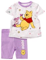 E Plus M 2 Teile Set Winnie Pooh Lila 74 (6-9 Monate) - 0