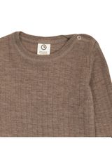 Müsli by Green Cotton Unifarben dunkelbraun 92 - 2