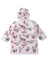 Disney Regenjacke Minnie Mouse Kapuze transparent - 0