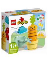 LEGO® DUPLO® 11 Teile LEGO® Wachsende Karotte 22x8x8 cm 18+ Monate bunt - 0