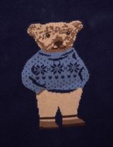 Rock A Bye Baby Boutique 2 pièces Ensemble Ours en peluche Flocon de neige Bleu marine - 1