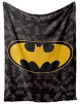 Warner Bros. Decke Batman Fleece 150x120 cm schwarz - 0