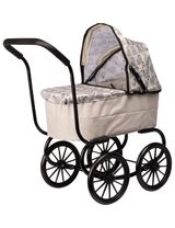 Skrållan Puppenwagen Herz CE-zertifiziert 595x325x660 mm 3+ Jahre creme - 0