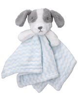 Snuggle Tots 2 Teile Set Hund Streifen hellblau - 1