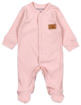 Lagarto Verde Strampler Eidechse Gerippt rosa 80 (9-12 Monate) - 0