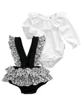 Baby Sweets 2 Teile Set Glamour Collection By Katja Kühne Floral weiß Newborn (56) - 0