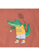 Green Cotton T-Shirt braun 86 - 2