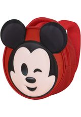 Disney Mickey Mouse Send-Emoji Rucksack 23x23x6 cm rot rot Onesize Kinder - 0