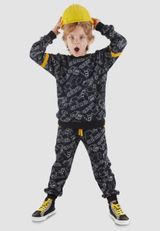 Tracksuit Jungen schwarz 104 - 7