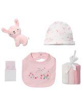 Rock A Bye Baby Boutique 10 Teile Set Hase weiß 50/56 (Neugeborene) - 4