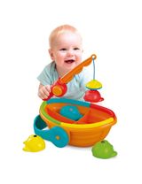 Clementoni Baby 5 Teile Angelspiel Angel und Fische CE-zertifiziert 12+ Monate bunt - 1