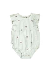 Green Cotton Kurzarmbody creme 80 - 0