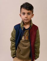 Ebbe Kids Fleecejacke Fleece Multi Olive 92 (18-24 Monate) - 1