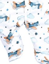 NINI Strampler Flugzeug weiß 68 (3-6 Monate) - 3