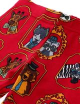 Villervalla Hose Tiere im Bilderrahmen rot 140 (9-10 Jahre) - 2