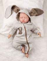 Baby Sweets Overall Hase beige Newborn (56) - 1
