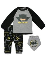 Warner Bros. 3 pièces Ensemble Batman Jaune - 1