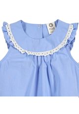 Green Cotton Kurzarmbody blau 56 - 2