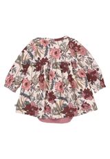Müsli by Green Cotton Bodykleid Blumen rosa 56 - 1