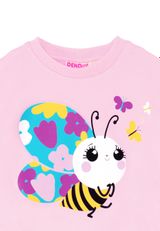 Zweiteiler Mädchen pink 104 - 3
