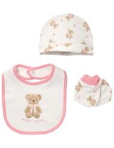 Rock A Bye Baby Boutique 5 Teile Set Teddybär rosa 50/56 (Neugeborene) - 3