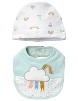 Rock A Bye Baby Boutique 8 Teile Set Regenbogen weiß 56/62 (0-3 Monate) - 2