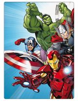 Marvel Decke Avengers Fleece 100x140 cm blau - 1