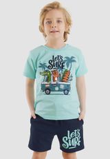 Denokids Unifarben blau 104 - 7