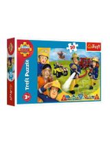 Disney 30 pièces Puzzle Sam le pompier Multicolore - 0