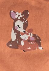 Müsli by Green Cotton Babysweatshirt Unifarben orange 56 - 2