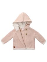 Rock A Bye Baby Boutique Strickjacke Strick Kapuze rosa - 1