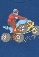 Fred s World by Green Cotton Sweatshirt Unifarben blau 86 - 2