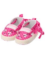 Soft Touch Schuhe Schmetterling Punkte pink 56/62 (0-3 Monate) - 0