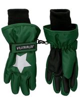 Villervalla Handschuhe Sterne Wasserdicht (8000mm) grün 116 (5-6 Jahre) - 0