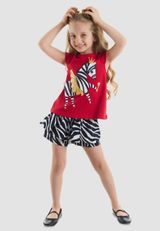 Denokids Animal Print rot 98 - 6