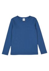 Fred s World by Green Cotton Langarmshirt Unifarben blau 86 - 0