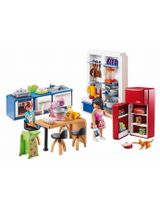 Playmobil 129 Teile PLAYMOBIL® Familienküche Dollhouse 13x4,5x4 cm 4+ Jahre bunt - 0