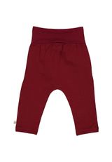 Müsli by Green Cotton Babysweathose Unifarben rot 56 - 1