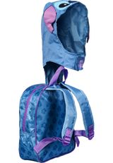 Disney Lilo and Stitch Lemur-Hooded Rucksack 26x31x11 cm blau blau Onesize Kinder - 0