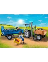 Playmobil 42 Teile PLAYMOBIL® Traktor mit Hänger Country 36x10,5x10,5 cm 4+ Jahre bunt - 2