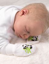 Baby Sweets Handschuh Happy Panda grün 56 (Neugeborene) - 1