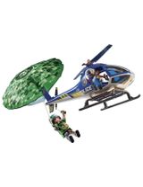 Playmobil 19 Teile PLAYMOBIL® Polizeihubschrauber City Action 31x11,5x13,5 cm 4+ Jahre bunt - 1