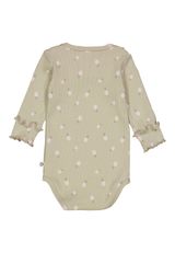 Müsli by Green Cotton Langarmbody Print grün 56 - 1